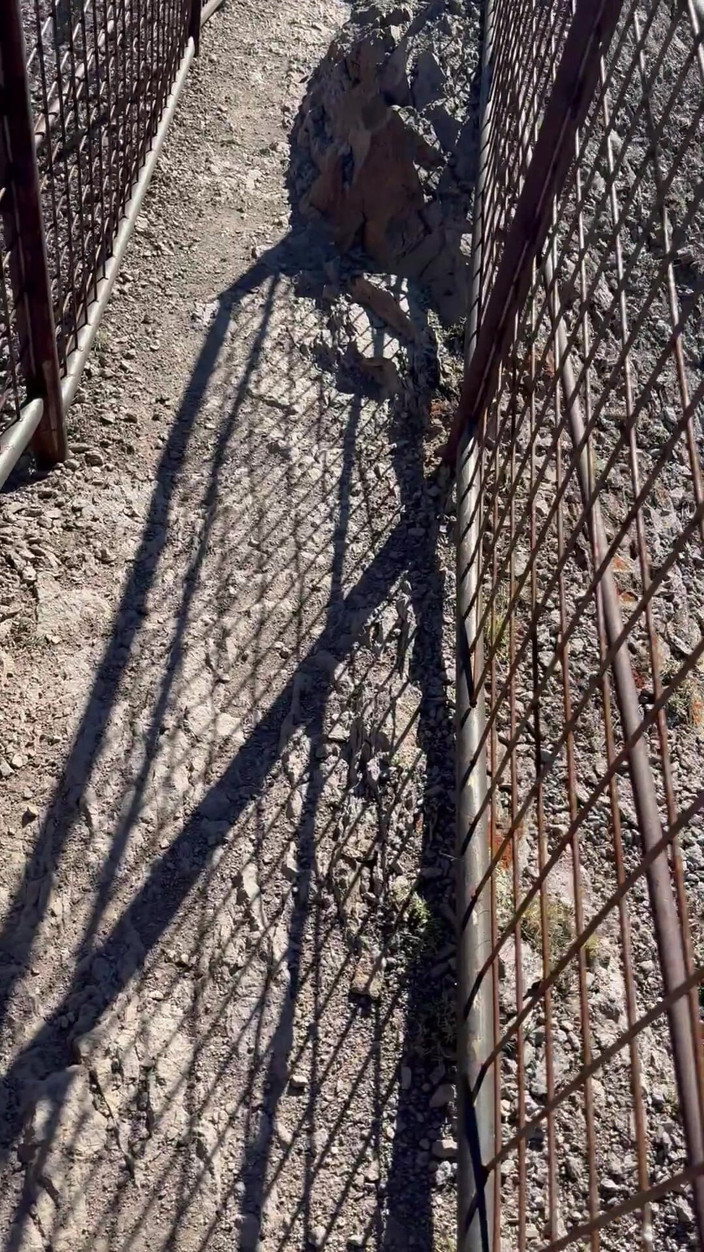 Dahlia Wolf: Foot fetiš venkovní přechod mostu