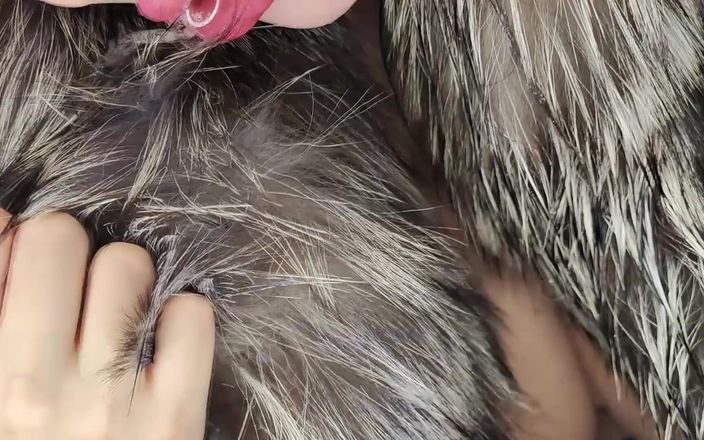 Princess18_: Мокра шуба, подвійна сперма на шубі
