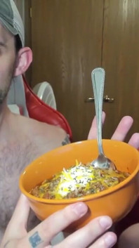 Air mani dimasak 3 leek chili dengan handjob minyak