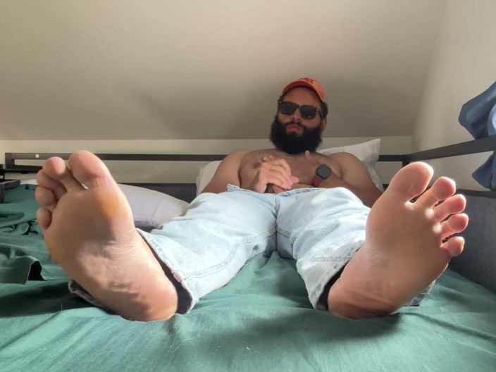 mascbeef95: Musky Working Man Foot Soles