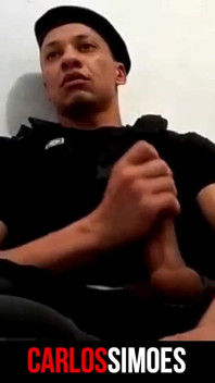 In This Fantasy the Dirty Policeman Jerks off When He Gets Home After a Long Day at Work