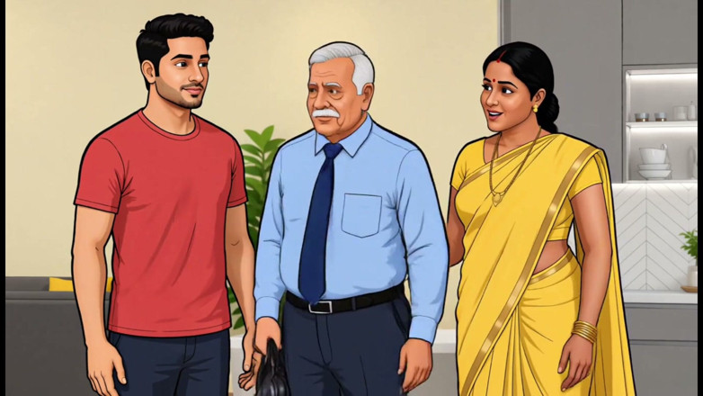 Aipornhub: Bhabhi Devar Affair - Husband's Office Trip Turns Into Sex Week