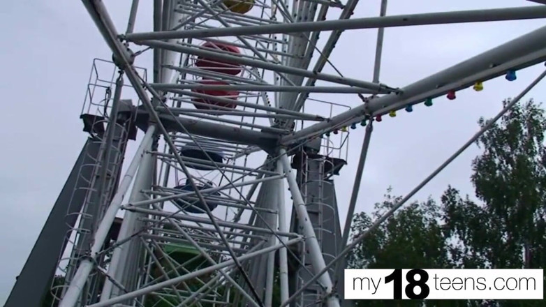 My 18 Teens: MY18TEENS - 금발의 DP 자지 모르는 녀와 오럴 질싸