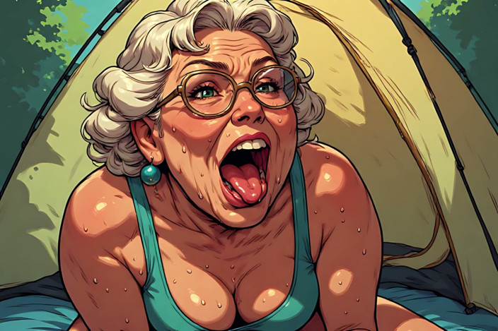 AI Porn: Mature Women Open Wide