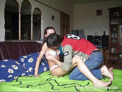 Young Libertines: Teen scopata dal suo amante europeo