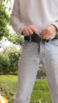 Hot Guy's Outdoor Pissing
