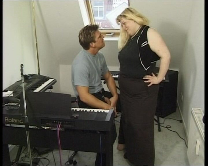 Deutsche Damen: BBW Blonde From Germany Rides Cock and Gets a Huge...