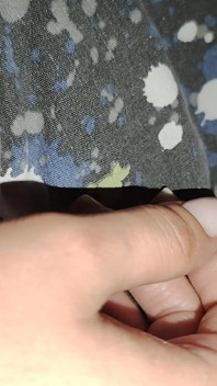 Secretly Used His Stepsister's Hand and Cum on Her Palm