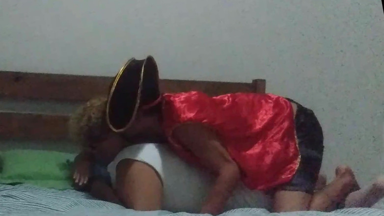 Lily & Theo: Wife Cuckolding with the Pirate, Being Submissive, Slaps Hurt, but...