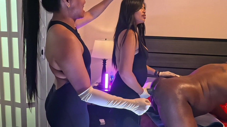 DominaFireOfficial: Asian Femdom Anal Fisting i Ustalanie
