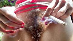 Cuteblonde666: Video fetish merokok closeup jembut tebal