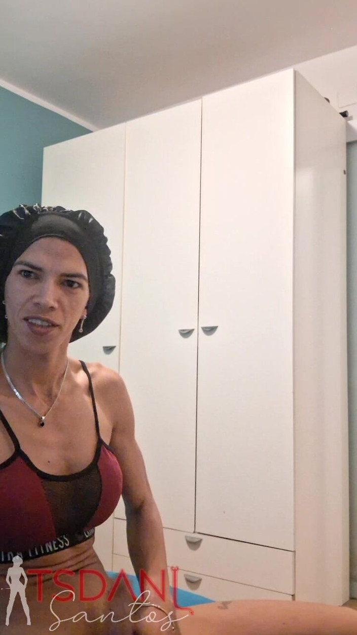 Tsdanisantos1: Oh, It's so Hot, I'm Going to Take My Dick...