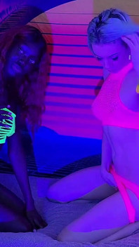 Blowjob- Viera and Our Sudanese Friend
