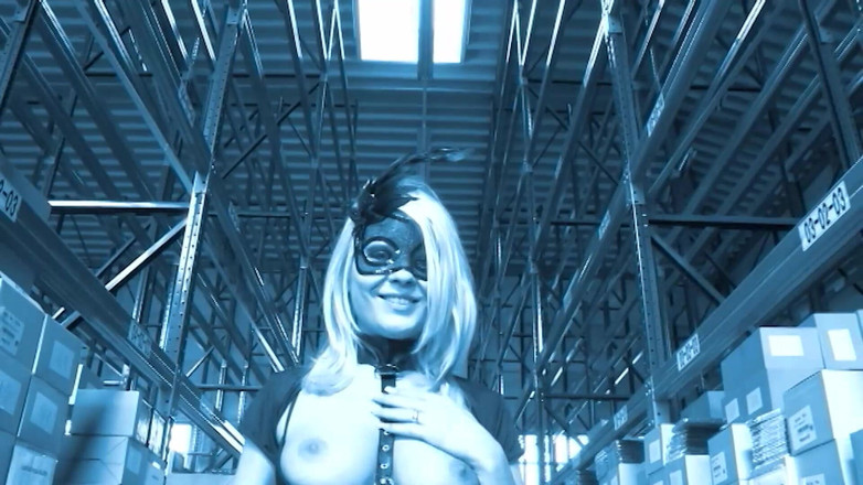 German BDSM MMV: Adegan dominasi jerman - cewek rambut pirang dengan perlengkapan fetish