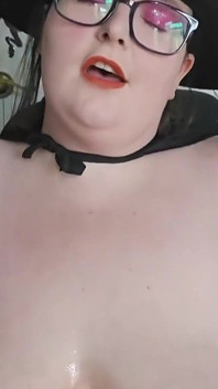 SSBBW Witchy Costume Oil Boobs