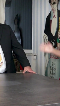 Old Boss Cheats on His Wife with a Teen Girl at Christmas!