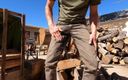 Golden Adventures: Mijn broek nat maken tijdens het snijden van brandhout