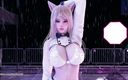 3D-Hentai Games: Hyolyn - dice mi nombre Ahri, liga de striptease de leyendas 4k 60fps