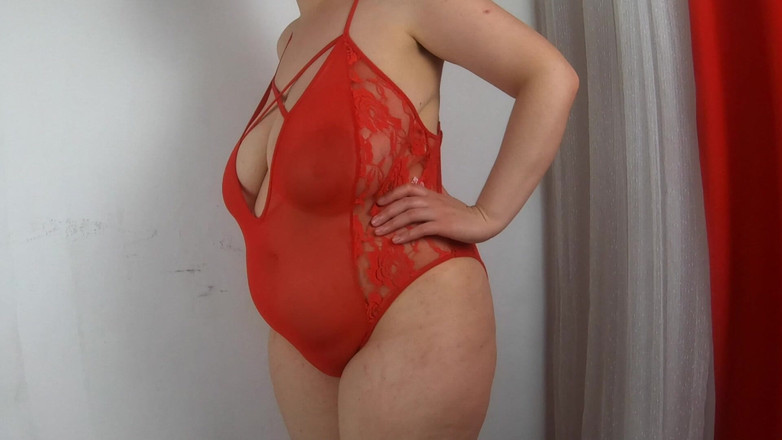 Lena Rose: Lingerie renda cobain