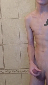 I Jerked off Well in the Shower