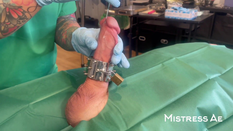 MistressAe: Double Domme Medfet Sounding Exam and Treatments with Madame Li...