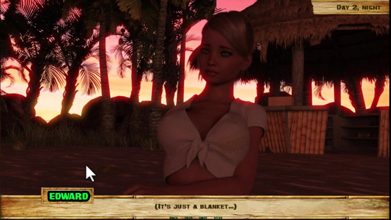 Johannes Gaming: Lewd Island # 2 - comienza a establecer el campamento