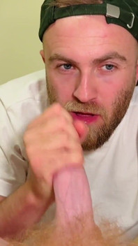 Deepthroat and Cum All Over Sexy Bottom Face
