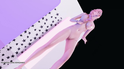3D-Hentai Games: [MMD] AOA - Excuse me Seraphine sexy naked dance 4K league of...