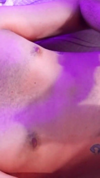 Passionate, intense masturbation with slow motion cumshot
