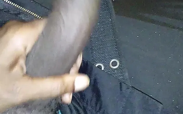 SweetDWillie456: Thick Cut Big Black Dick Jacking off