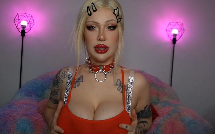 LDBMistress: 丰满的意大利哥特金发女郎让你崩溃 - findom joi