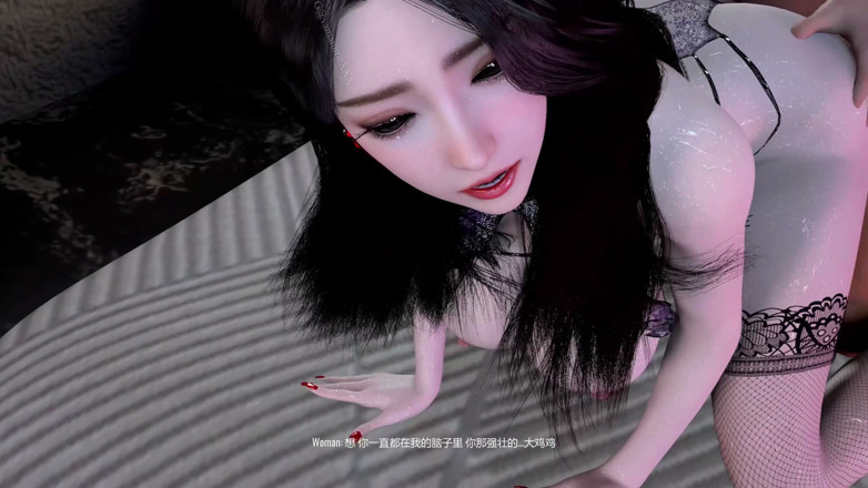 Why fuck so hard: Milf asiatică super sexy 3D înșelând cu o pulă mare