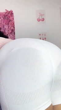 Sweaty Fart Domination in Pink and White Shorts After Gym