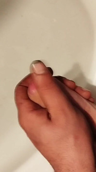 My Cum in Toilet