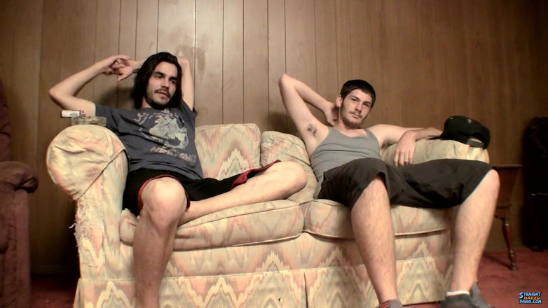 Straight naked thugs: Straight Boys Dick Slapping Fun