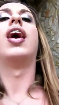 Pretty Blonde Trans Hot Solo Masturbating Her Big Hard Cock Vol 2