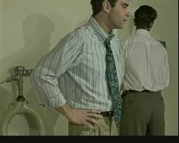 90s Gay VIntage Rough: Sesja obciągania głębokiego gardła # 1