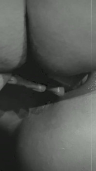 Classic Busty Brunette Lysa Banged by 2 Hot Studs