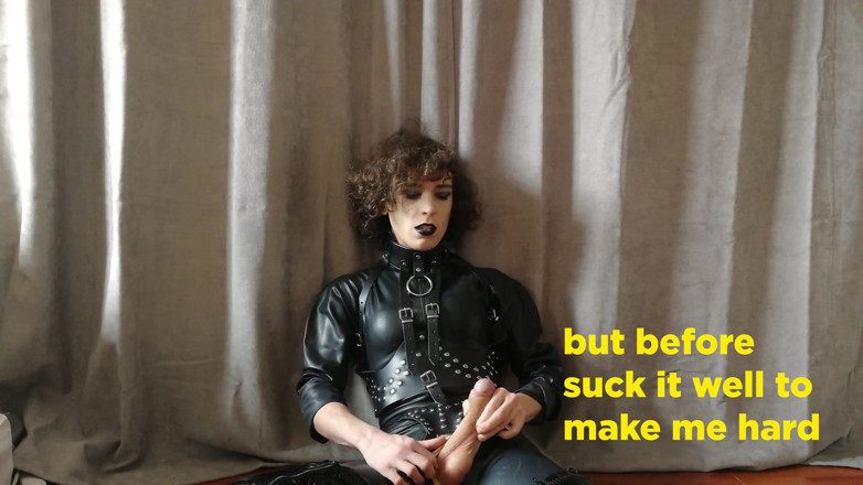 Prxcy Tgirl: Sitze auf meinem schwanz, lass mich auf französisch kommen