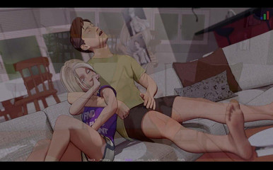 Erotic Krisso: Коррупция время, Ruby трахают на диване