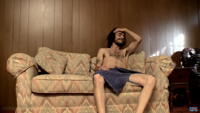 Straight naked thugs: Bermain air mani dengan Uncut Jerker Devin