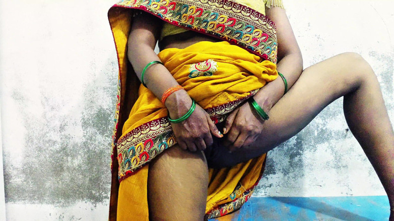 ExcitedWomen: Today I'm Ready to in a Yellow Saree with a...