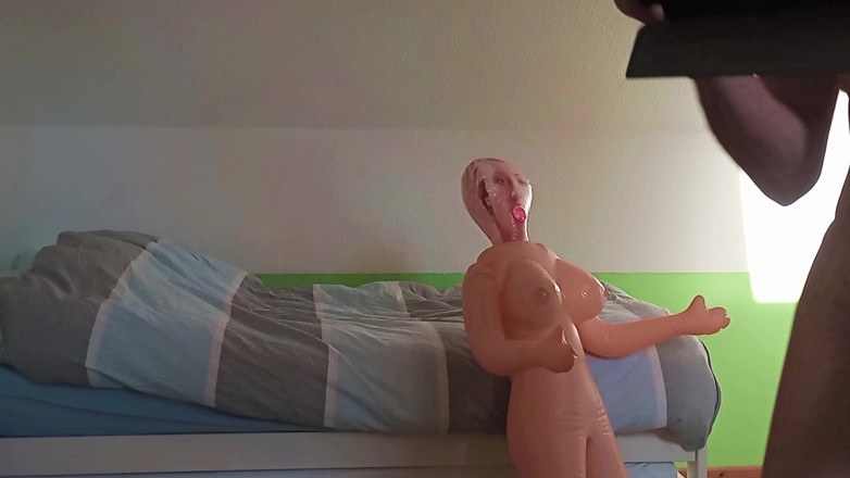 Mark Hannes: Sexdoll Creampie Fuck Masturbation with Extra
