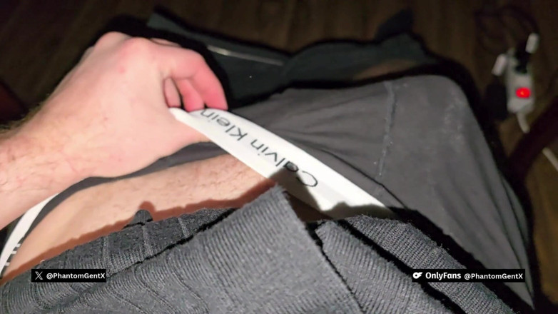 PhantomGentX: Phantomgentx - Muscular Stepdaddy Jerks His Thick Hairy Cock After Work