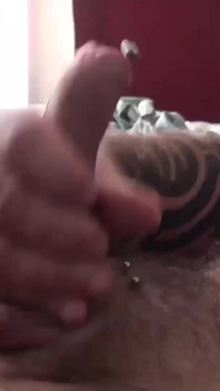 Bearfilms Pierced Gay Dean Wyatt Polishes Marc Angelo's Cock in Wet Blowjob