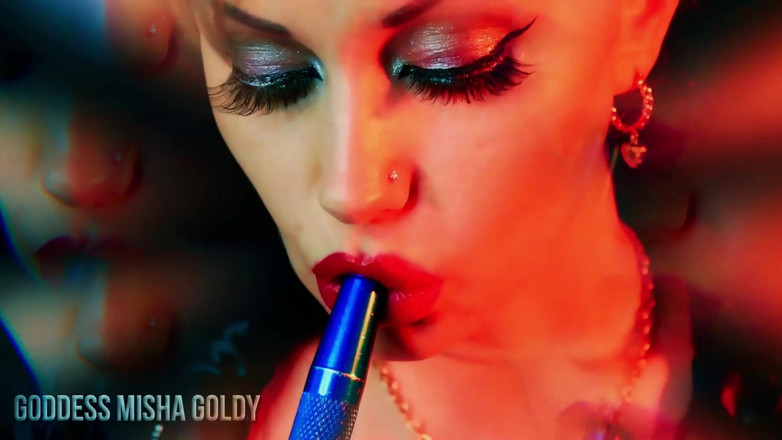 Goddess Misha Goldy: Mesmerizing wallet draining! My lips own you and your wallet!