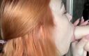 WhoreHouse: Kızıl saçlı kızın esaret altında salya akıtan oral seksi