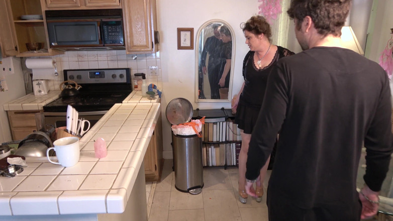 Erin Electra: Stepmom stuck in the garbage can needs sex to get...