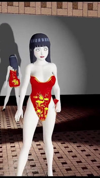 Hinata comienza su carrera como modelo