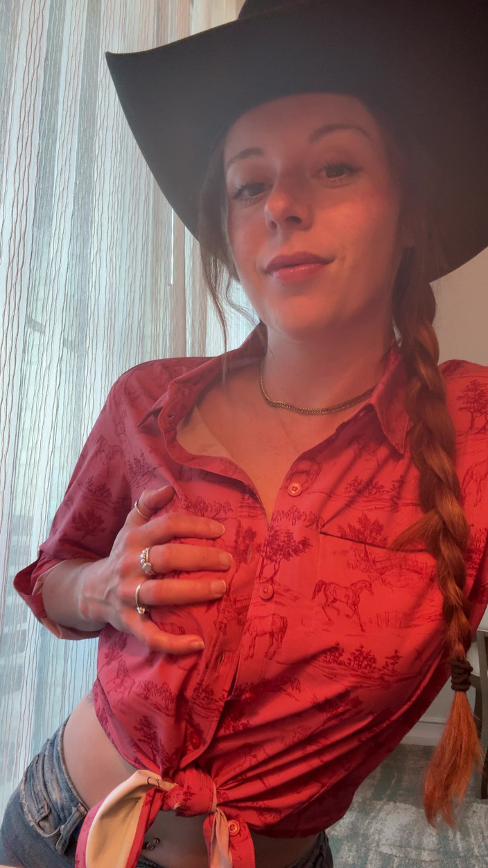 Nadia Foxx: Sexy cowgirl gibt dir eine wichsanleitung